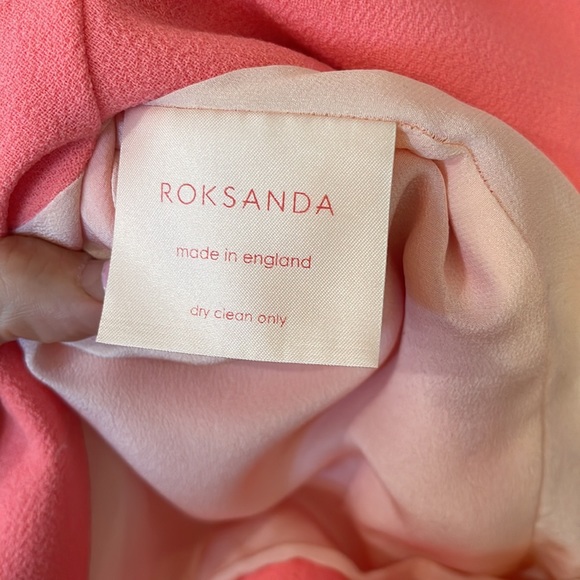 Roksanda Strapless Wool Crepe Dress - Picture 11 of 11